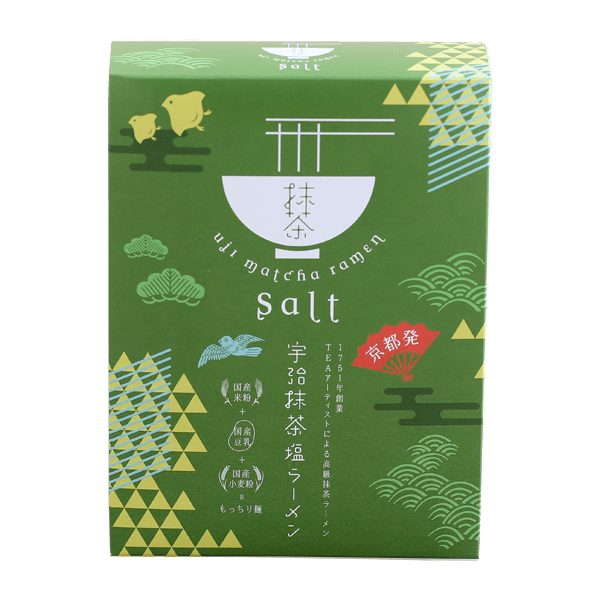 宇治抹茶塩ラーメン