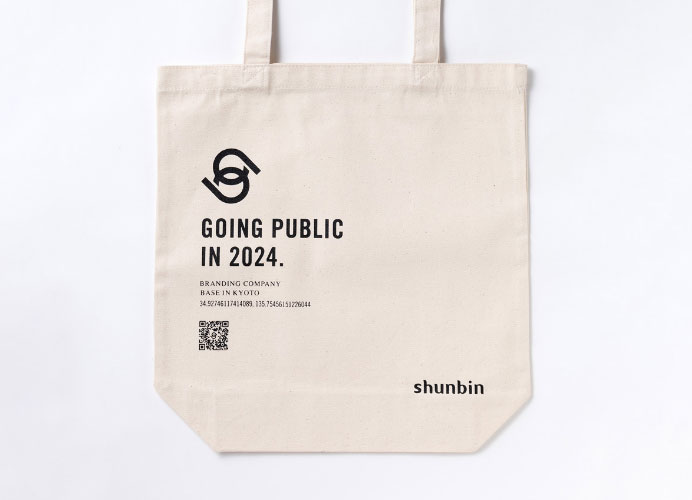 上場記念トートバッグ