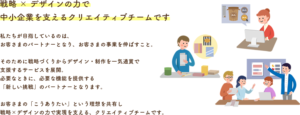 樽とビンがルーツ!中小企業の企画部を代行する会社 シュンビン / 1900年 津村商店を設立。和樽製造業を始める。 1947年 京都容器工業（シュンビンの旧会社名）設立。一升瓶の洗浄業を始める。 2003年 オリジナルびんの制作・販売を始める。 2004年 シュンビン株式会社に社名変更。 2007年 デザイン部門創設。パッケージデザインを中心にデザイン事業を強化。 現在では、Web制作や建築デザイン事業など、その事業領域を広げ、様々なチャンネルを横断するトータルなブランディング支援を数多く手がけています。